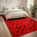 Fruit Pattern Watermelon Slice Fruit Pattern Rug