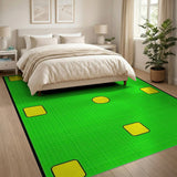 Cute Yellow Bear Kawaii Kids Cartoon Rug