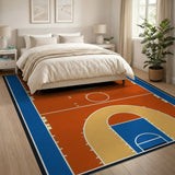 Basketball Court Area Rug