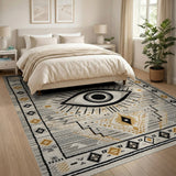 Evil Eye Heritage Tribal Area Rug
