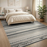 Heritage Tribal Tribal Geometric Beige Area Rug