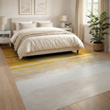 Sunset Horizon Geometric Area Rug