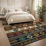 Southwestern Southwestern Geometric Tribal Area Rug