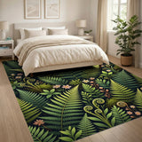 Floral Vintage Lush Fern Glade Area Rug