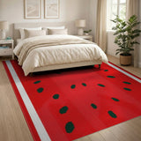 Multi-color and Patterns Watermelon Slice Area Rug