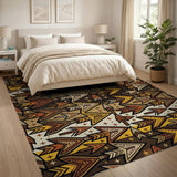 Tribal Arrow Geometric Area Rug