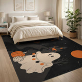 Creep It Cute Ghost Halloween Area Rug