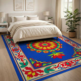 Vibrant Multi-Color Persian Mandala Area Rug