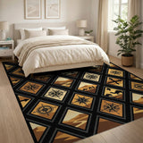Desert Compass Camel Adventure Area Rug