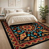 Multi-color and Patterns Traditional Persian Vibrant Multi-Color Traditional Persian Area