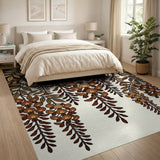 Cascading Wisteria Floral Area Rug