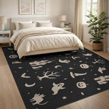 Spooky Halloween Kids Area Rug