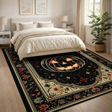 Jack-O'-Lantern Halloween Persian Area Rug