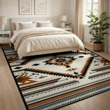 Southwestern Diamond Geometric Area Rug