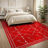 Heritage Tribal Red Bold Red Heritage Tribal Area Rug