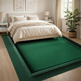 Emerald Green Solid Area Rug