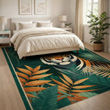Jungle Tiger Face Area Rug