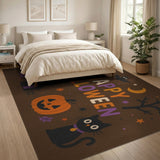 Kids Cartoon Happy Halloween Kids Cartoon Area Rug