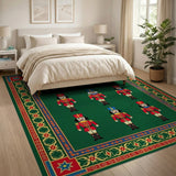 Nutcracker Soldiers Parade Area Rug