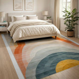 Radiant Arches Multi-Color Area Rug