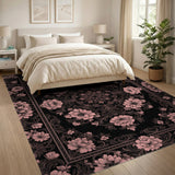 Pink Floral Vintage No. 18 Area Rug