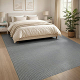 Black and White Black White Leopard Print Area Rug