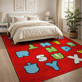 Playful ABC Alphabet Kids Rug
