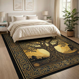 Celtic Tree of Life Golden Heritage Rug