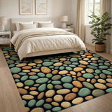 Colorful Pebble Beach Area Rug