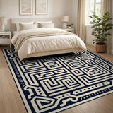 Heritage Tribal Maze Geometric Area Rug