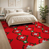 Red Edelweiss Heritage Tribal Area Rug