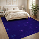 Cosmic Swirl Nebula Area Rug