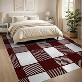 Red Buffalo Plaid Area Rug