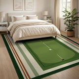 Putting Green Golf Area Rug