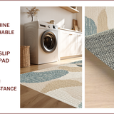 Ultra Soft Area Rug, Non Slip, Stain Resistant, Washable Area Rugs for Living Room, Bedroom, Soft Patterned Texas-Inspired Home Office Carpet(Beige)