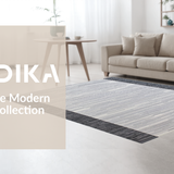 Ultra Soft Area Rug, Non Slip, Stain Resistant, Washable Area Rugs for Living Room, Bedroom, Vibrant Abstract Outdoor Visuals(Gray)