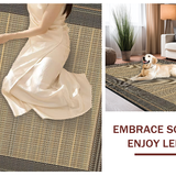 Ultra Soft Area Rug, Non Slip, Stain Resistant, Washable Area Rugs for Living Room, Bedroom, Whimsical Cute Farmhouse Print(Beige)