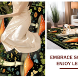 Stylish Gothic Inspired Leaf(Black)