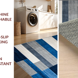 Elegant Monochrome Artful Design(Blue)