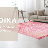 Luxurious Pink Ivory Wildlife Design(Pink)