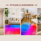 Lively Modern Rainbow Aesthetic(Blue)