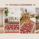 Contemporary Cozy Diamond Layout(Red)