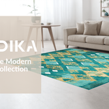 Lively Patterned Cotton Harmony(Blue)