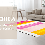 Delightful Textured Rainbow Style(Pink)