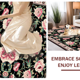 Striking Black Floral Aesthetic(Black)