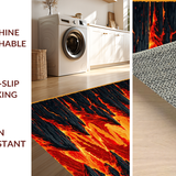 Vivid Abstract Volcanic Motif(Red)