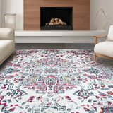 Contemporary Textured Floral Theme(Red)