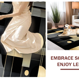 Stylish Minimalist Textured Visuals(Black)