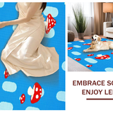 Delightful Fun Shroom Motif(Blue)