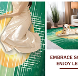 Elegant Linear Ombre Fabric(Green)